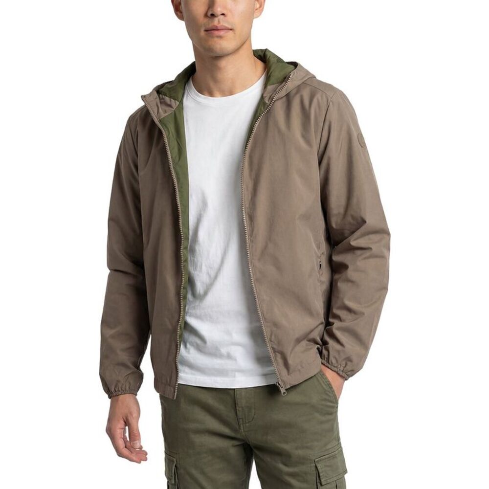 Save The Duck Mens Zeno Rain Jacket, Grey